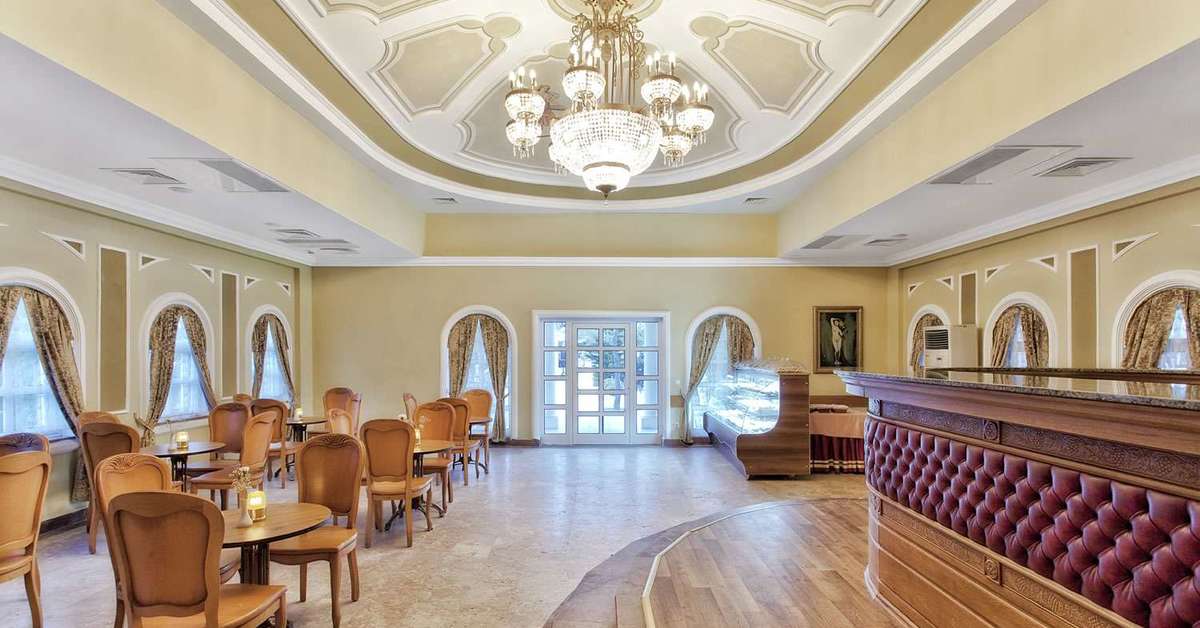 Een foto van het interieur van Asteria Kremlin Palace Hotel