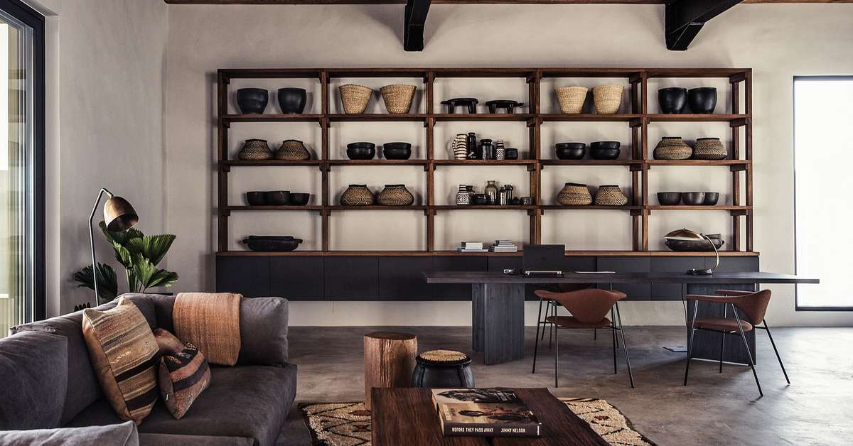Een foto van het interieur van OKU Kos