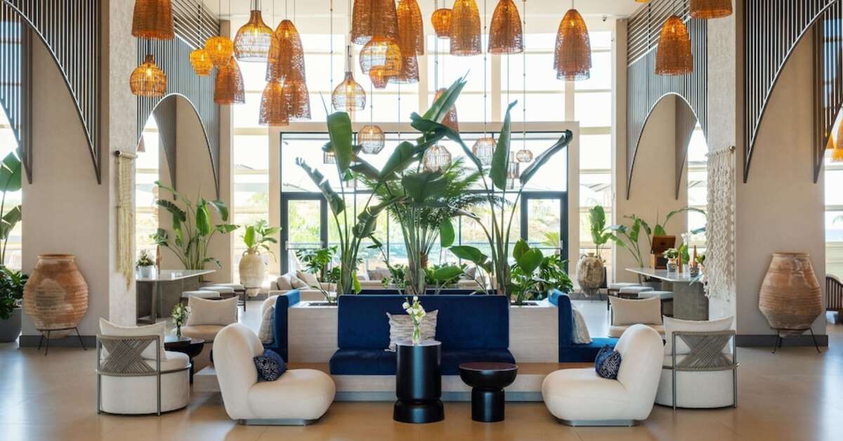 Een foto van het interieur van Liu Resorts