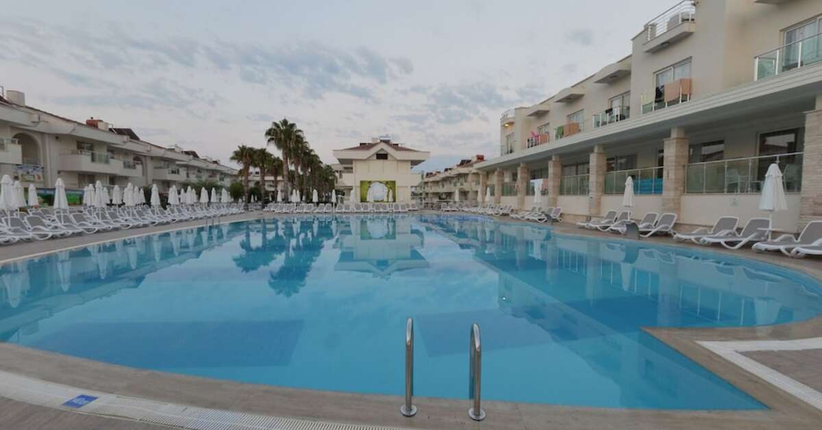 Ein Foto vom Pool im Dream Family Club