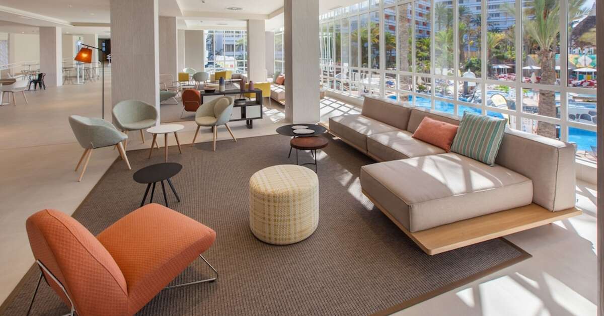 Een foto van het interieur van Abora Buenaventura by Lopesan Hotels