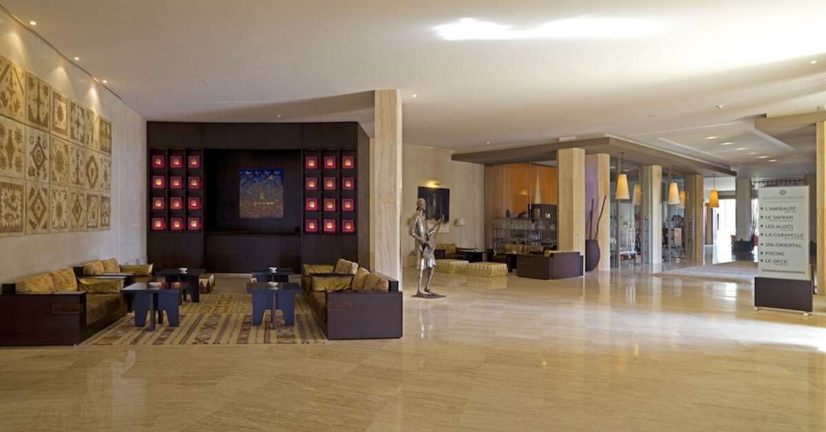 Een foto van het interieur van Atlas Essaouira & Spa