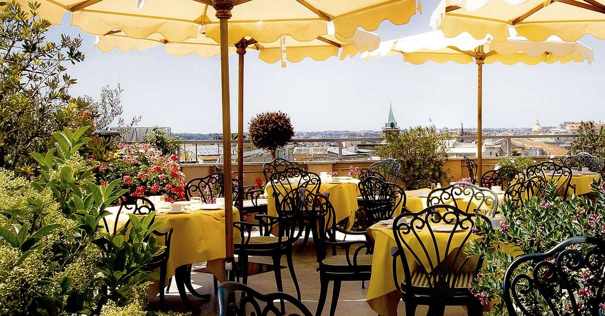Ein Foto von den Einrichtungen im Hotel Marcella Royal