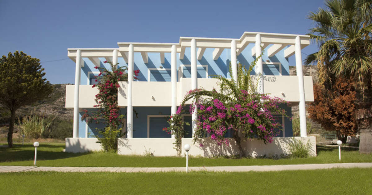 Een foto van de buitenkant van Blue Sea Beach Resort