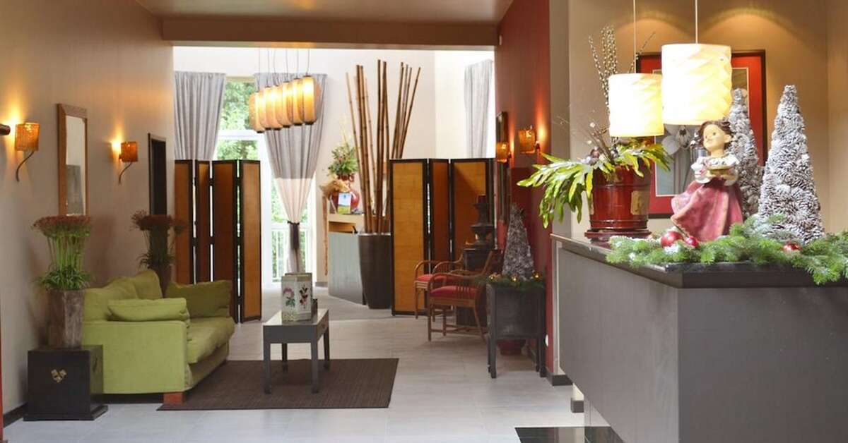 Een foto van het interieur van Enotel Golf - Santo da Serra