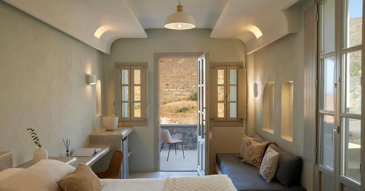 Een foto van Danae Suites Santorini