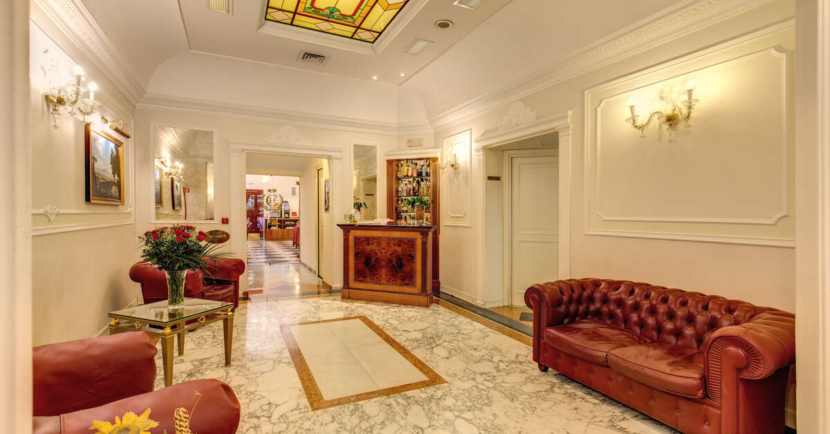 Een foto van het interieur van Hotel Contilia
