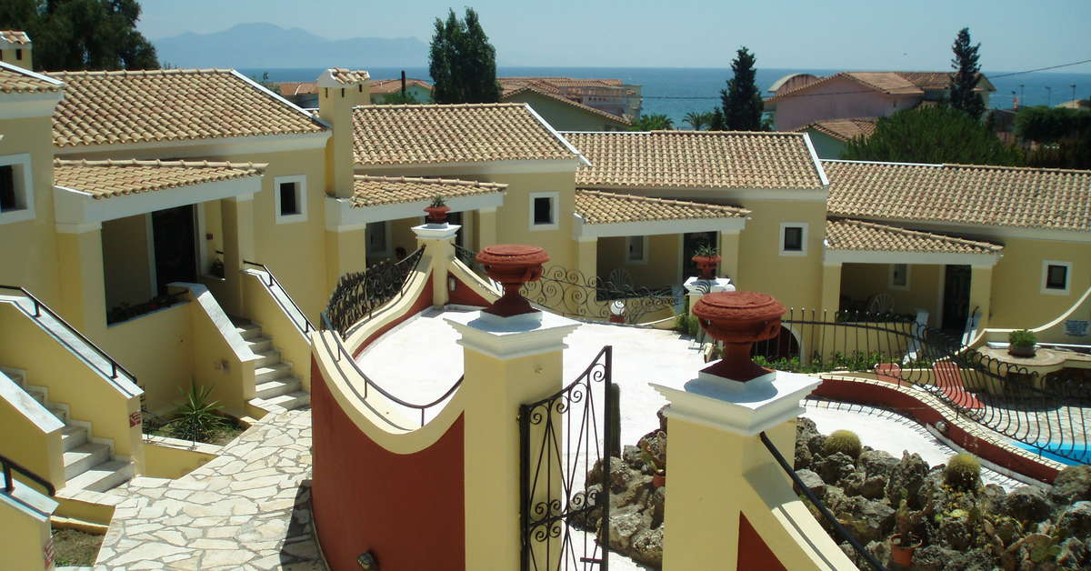 Een foto van een overzicht van Mediterranean Blue Resort