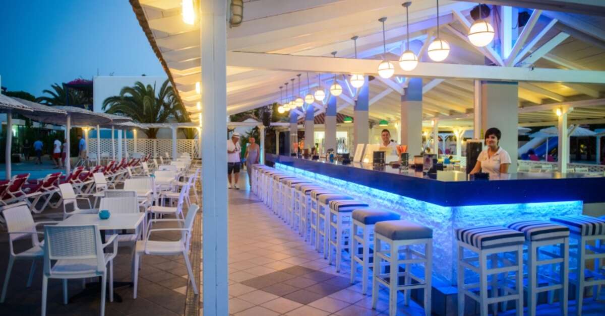 Een foto van de faciliteiten bij Stella Village Seaside Hotel