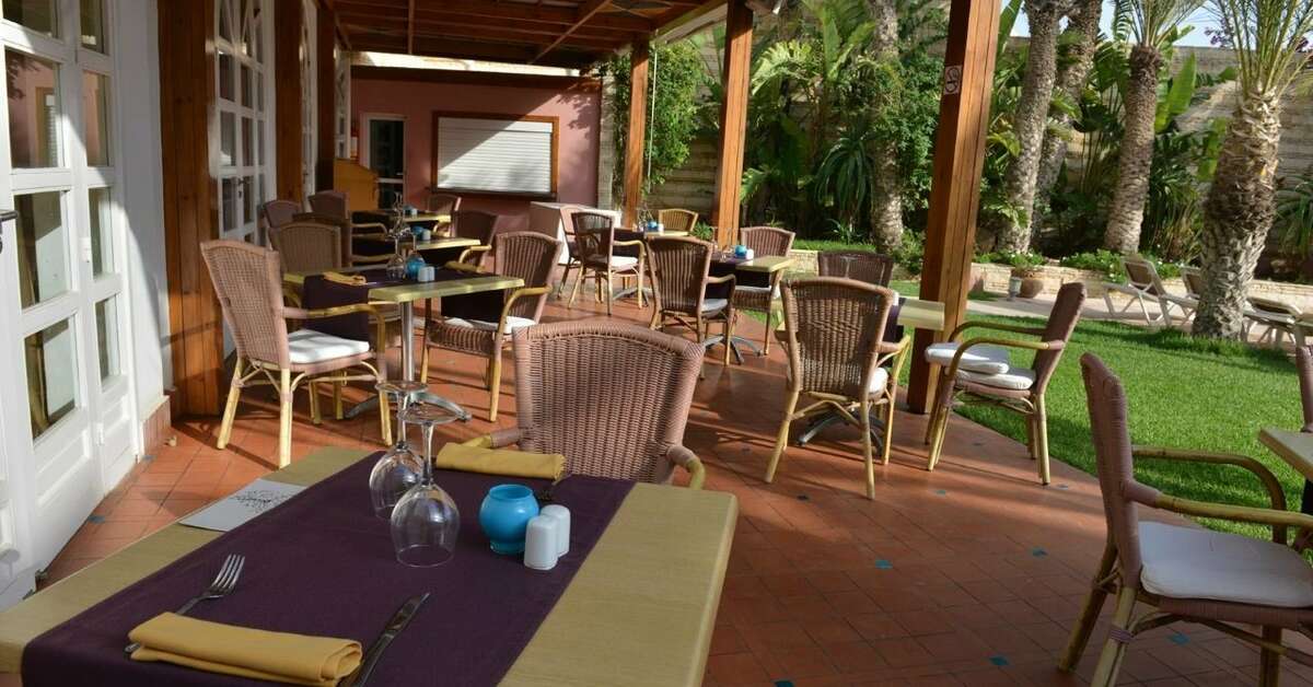 Ein Foto von den Einrichtungen im Hotel Timoulay & Spa