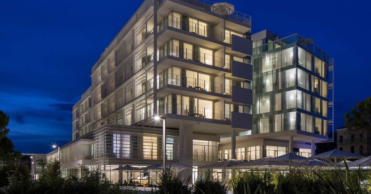 Een foto van de buitenkant van Falkensteiner Hotel & Spa Jesolo
