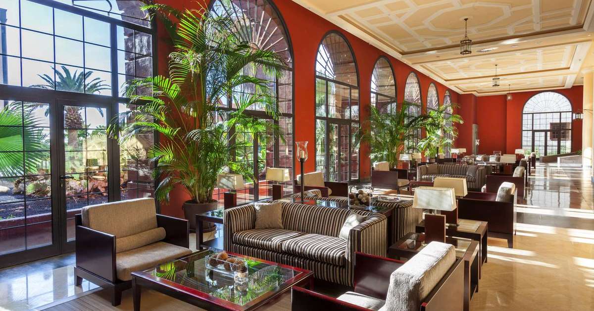 Een foto van het interieur van Gran Tacande Wellness & Relax