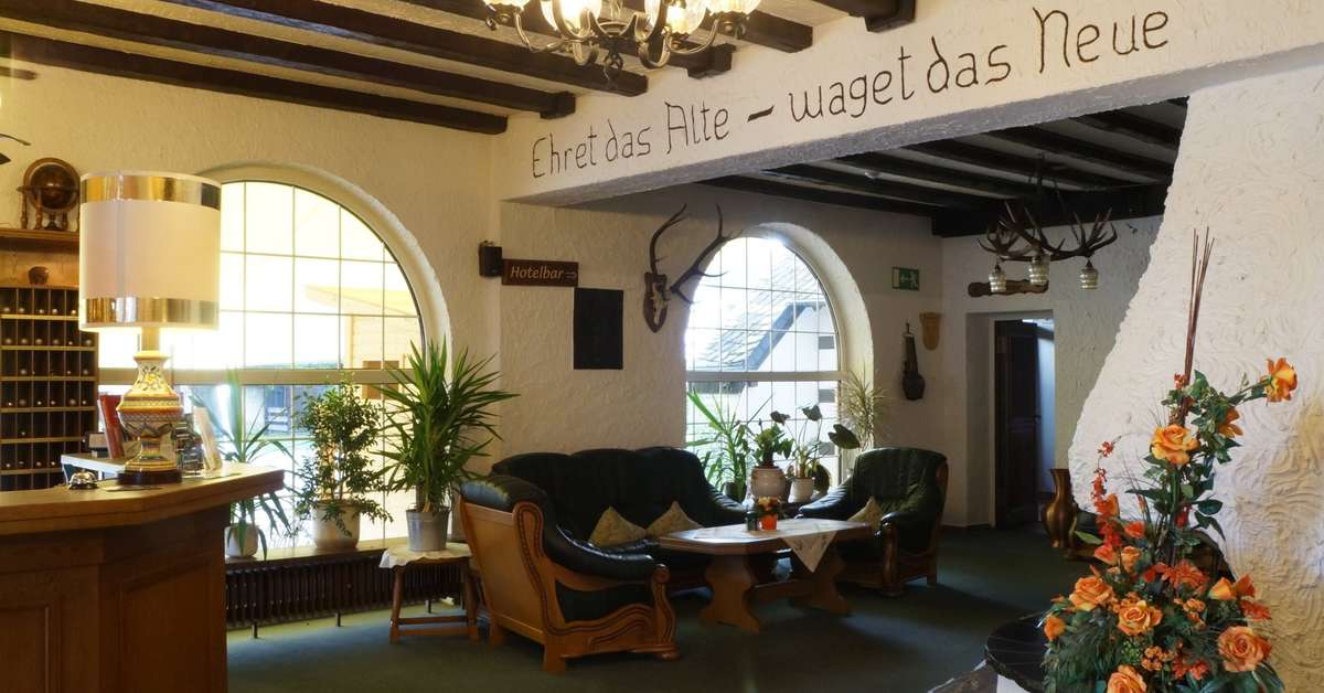Een foto van het interieur van Zum Alten Forsthaus