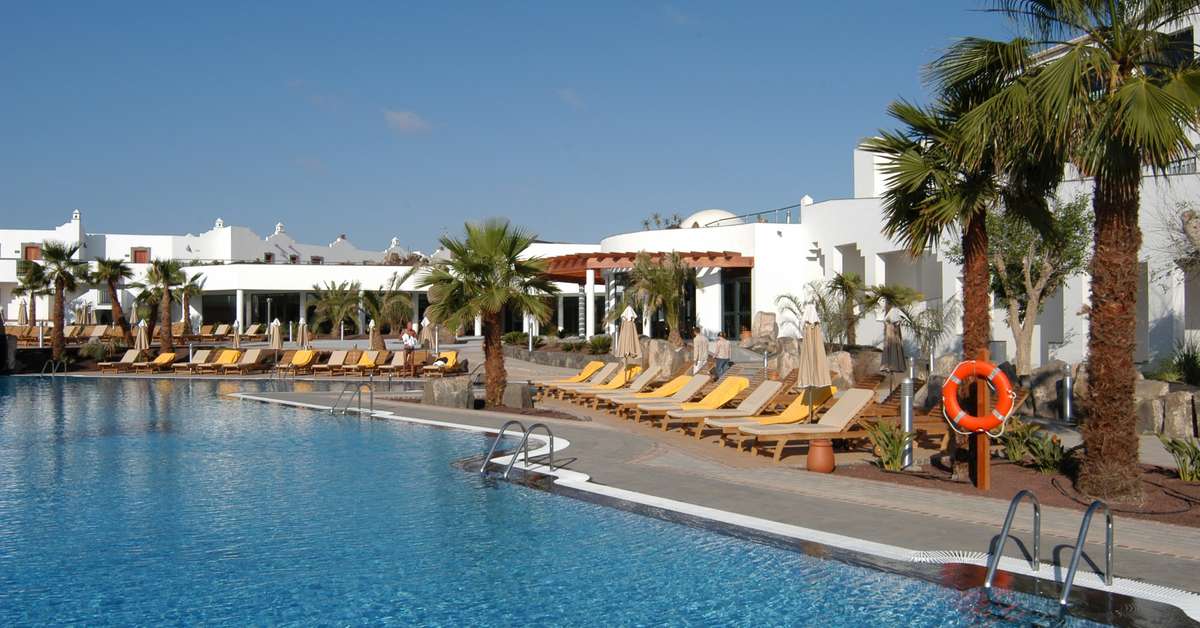 Een foto van het zwembad bij Las Marismas de Corralejo