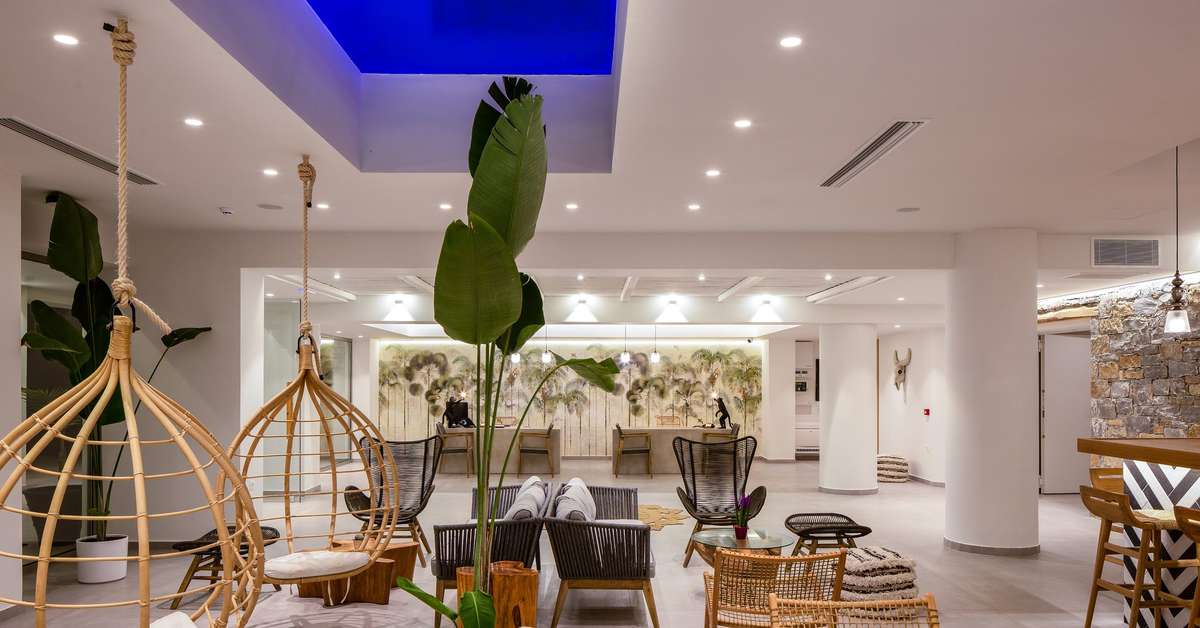 Een foto van het interieur van Atermono Boutique Resort
