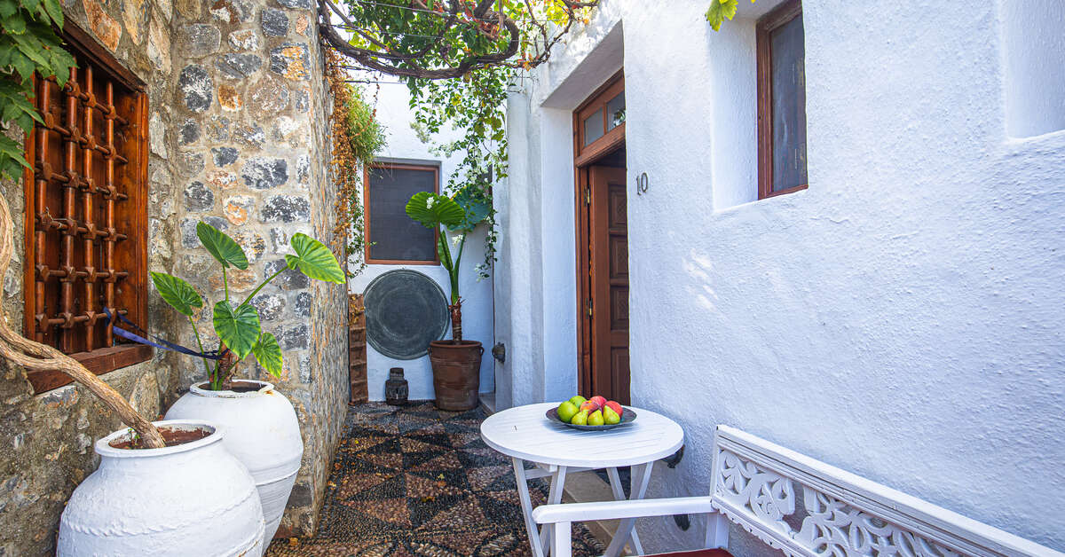 Een foto van Melenos Art Boutique Hotel Lindos