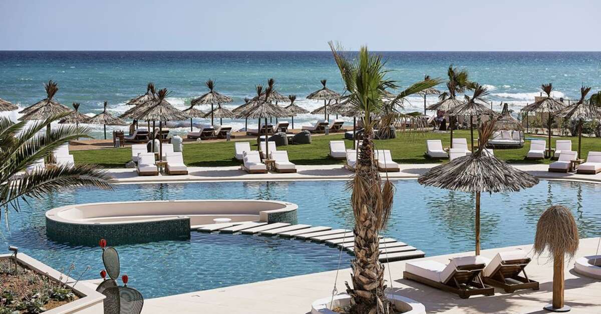 Ein Foto vom Pool im Pepper Sea Club Hotel