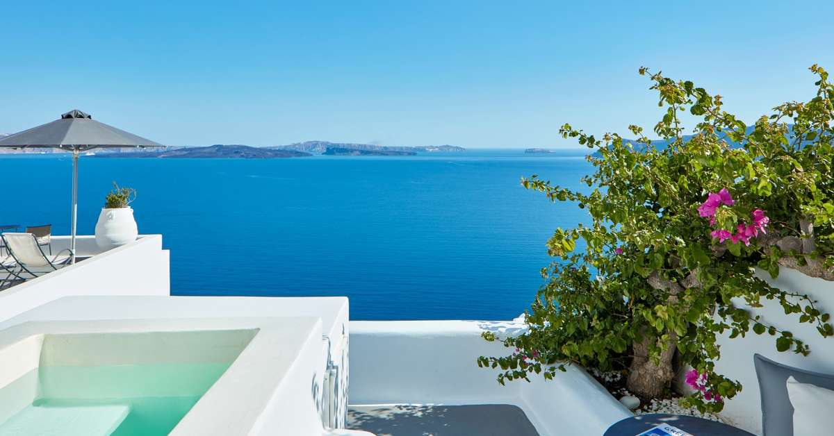 Een foto van Katikies Villa Santorini