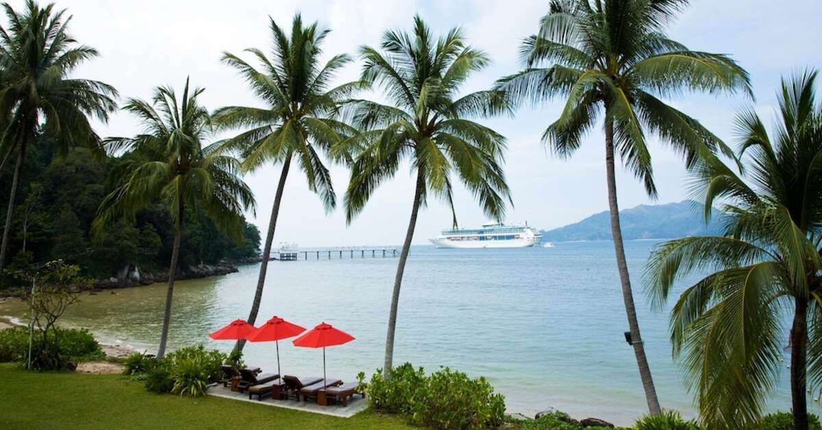 Een foto van het strand bij Amari Phuket