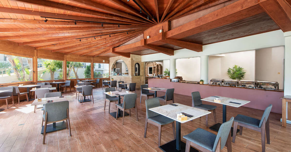 Ein Foto von den Einrichtungen im Ixia Dream Beachfront Hotel