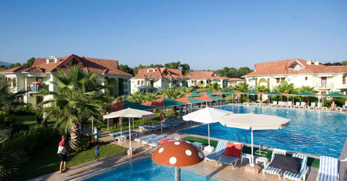 Een foto van een overzicht van Club Tuana Fethiye