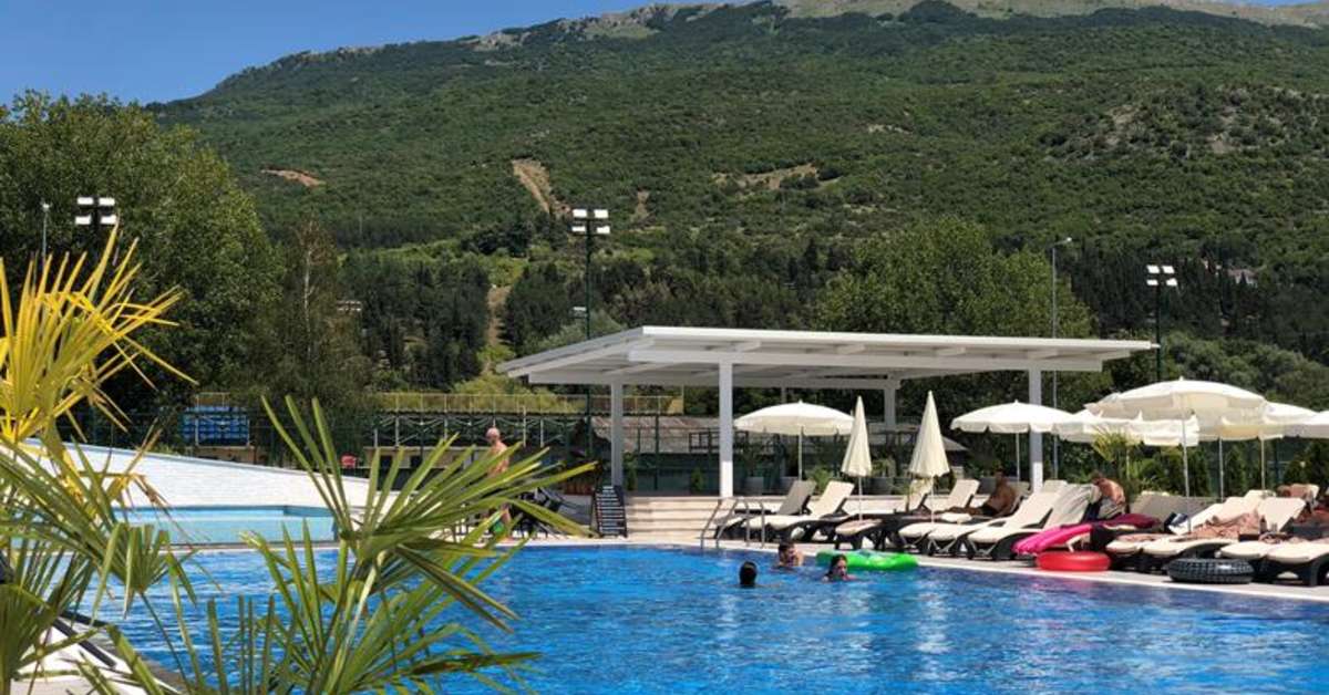 Een foto van het zwembad bij Unique Resort & Spa