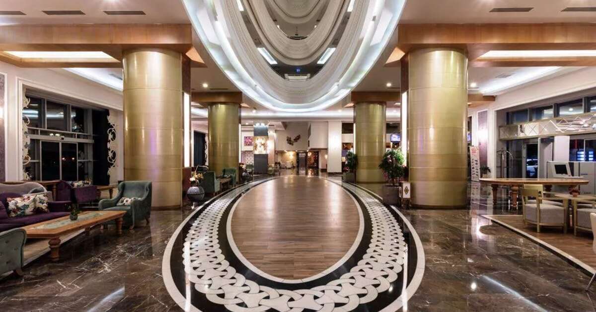 Een foto van het interieur van Orange County Resort Hotel Alanya
