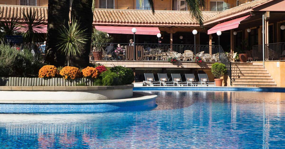 Een foto van het zwembad bij Hotel Luna Club