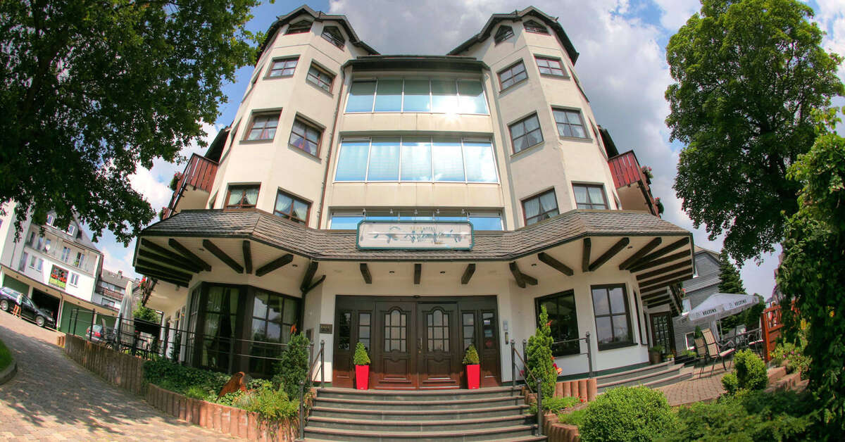 Een foto van een overzicht van Hotel Liebesgluck