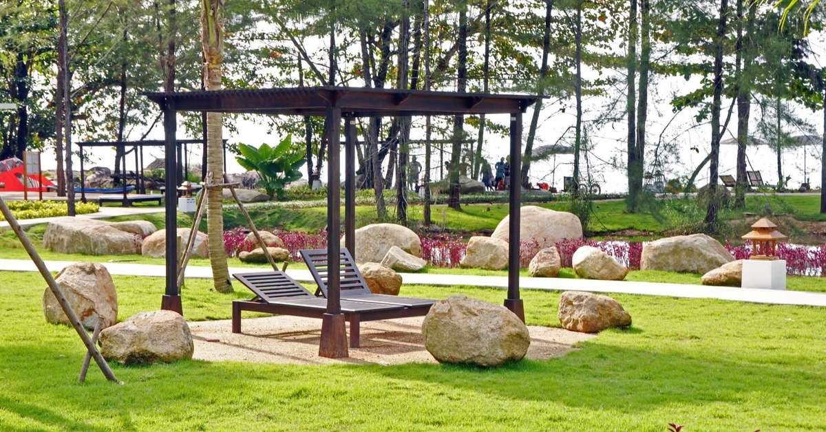 Een foto van het terras bij Sentido Khao Lak Resort