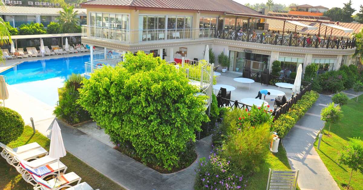 Ein Foto vom Pool im Sun Club Side