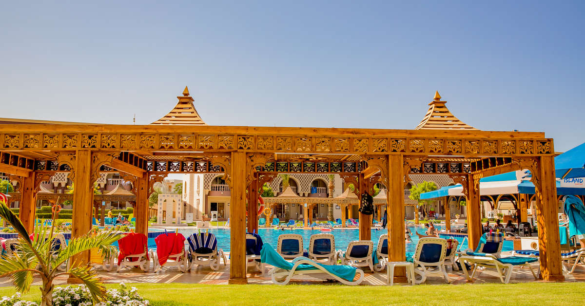 Een foto van het zwembad bij Sentido Mamlouk Palace Resort