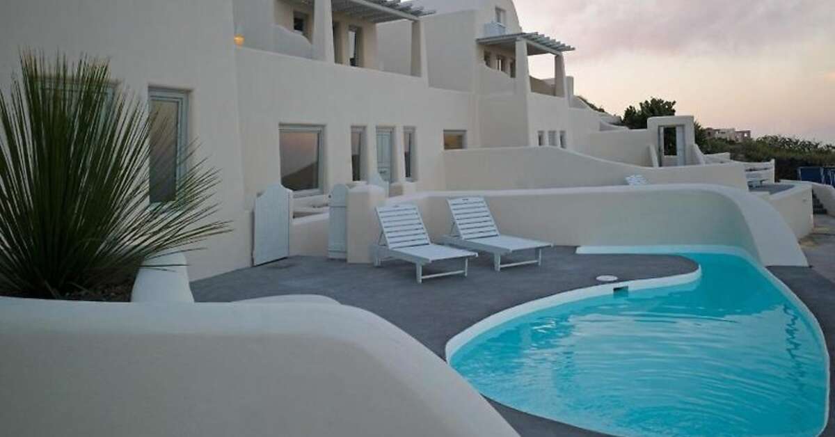 Ein Foto Dome Santorini Resort
