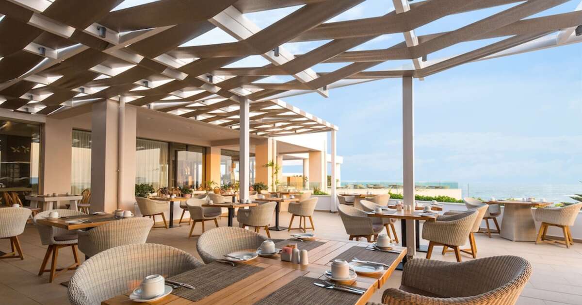 Een foto van de faciliteiten bij The Royal Blue Resort & Spa