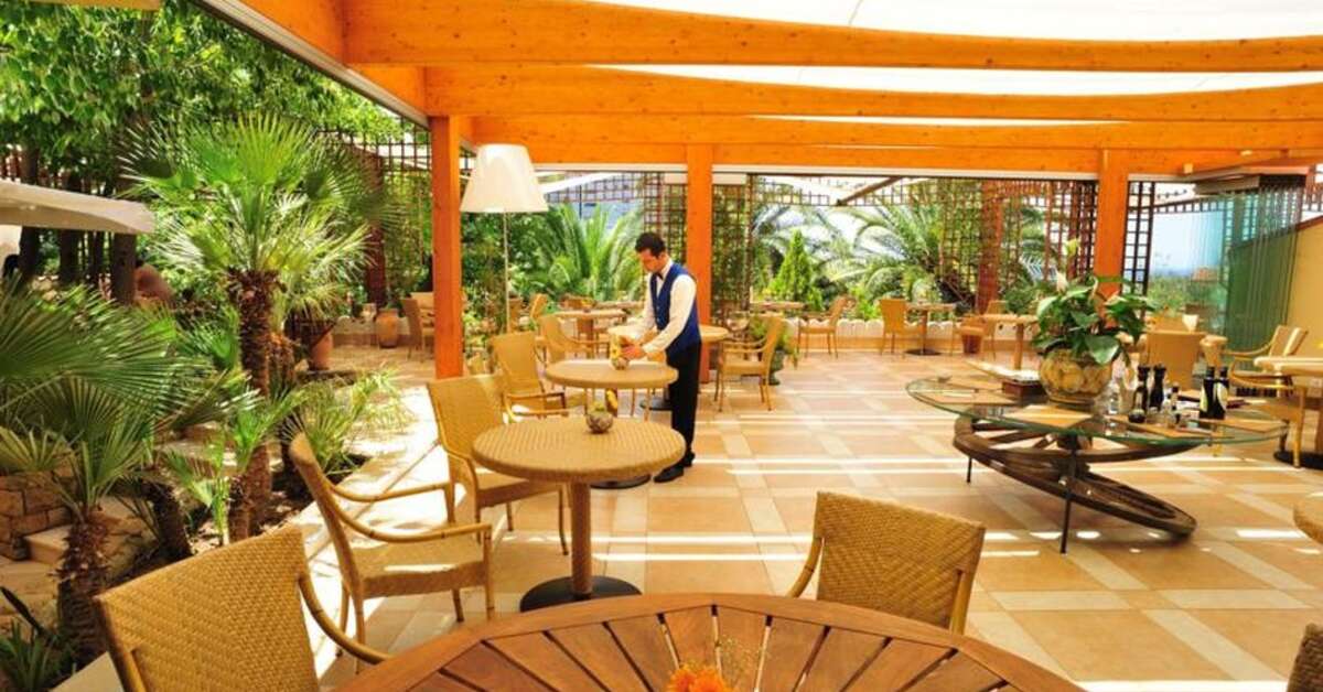 Ein Foto von den Einrichtungen im Hotel Alberi del Paradiso