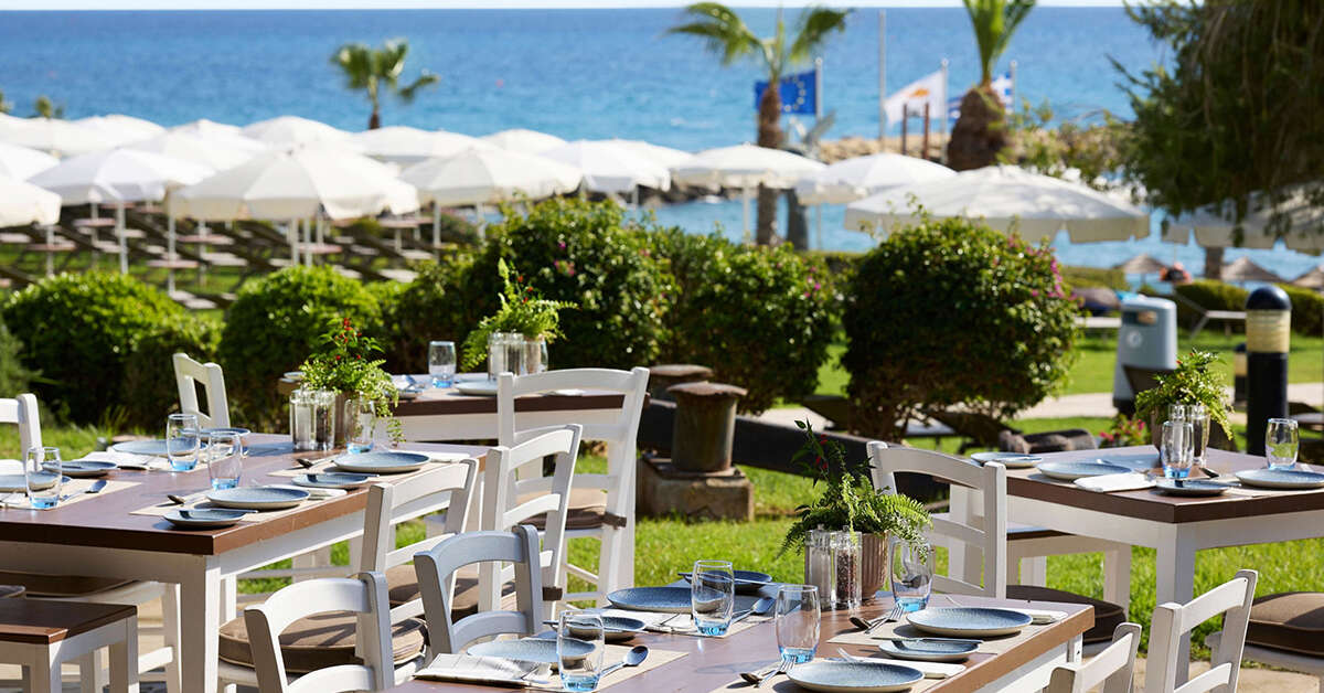 Een foto van de faciliteiten bij Mediterranean Beach Hotel