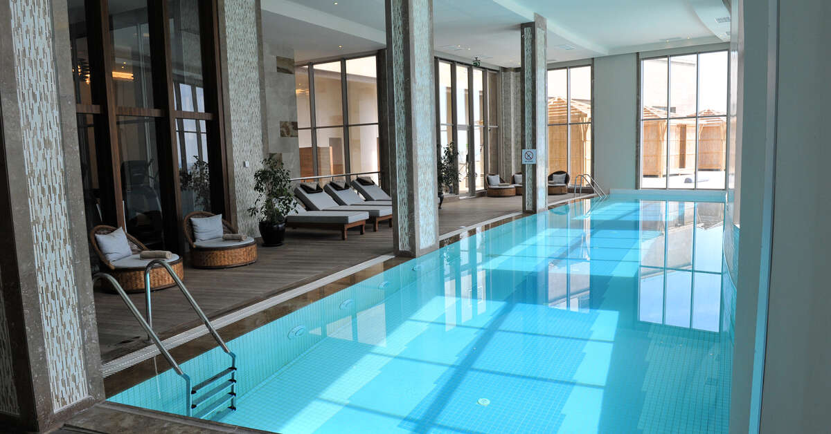 Een foto van het zwembad bij Kaya Palazzo Golf Resort