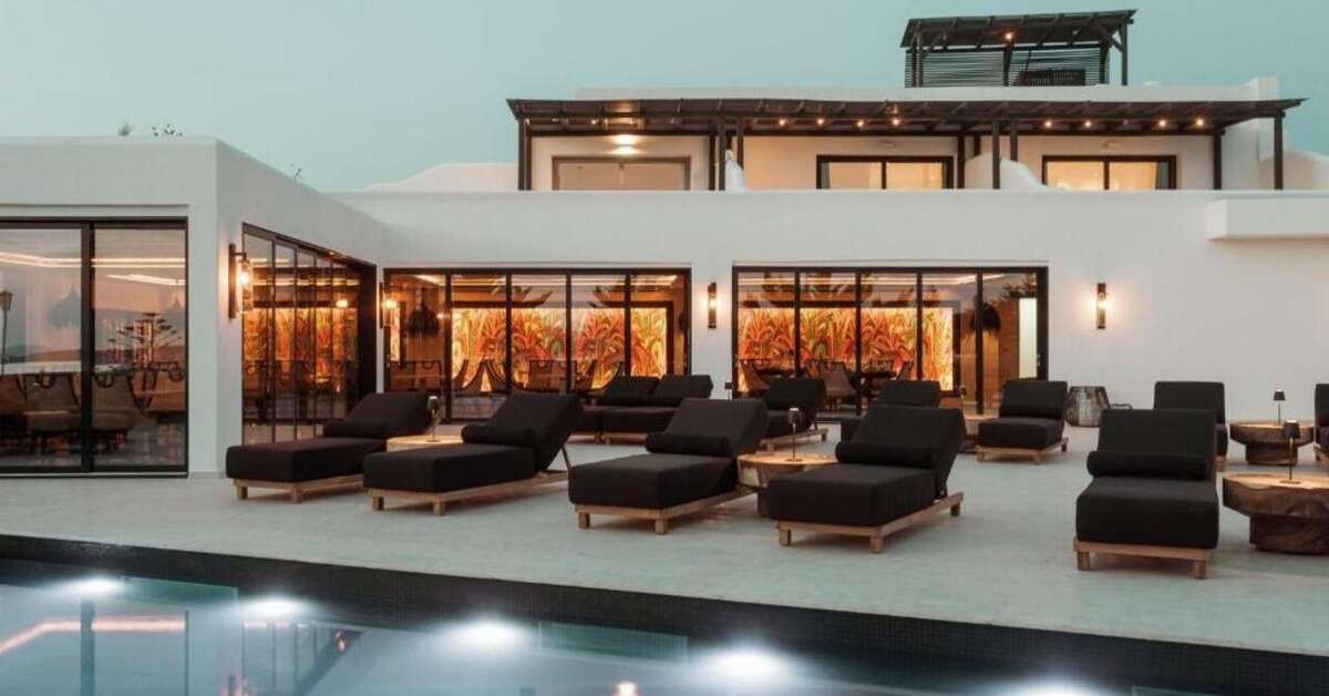 Een foto van het zwembad bij Asty Mykonos Hotel & Spa