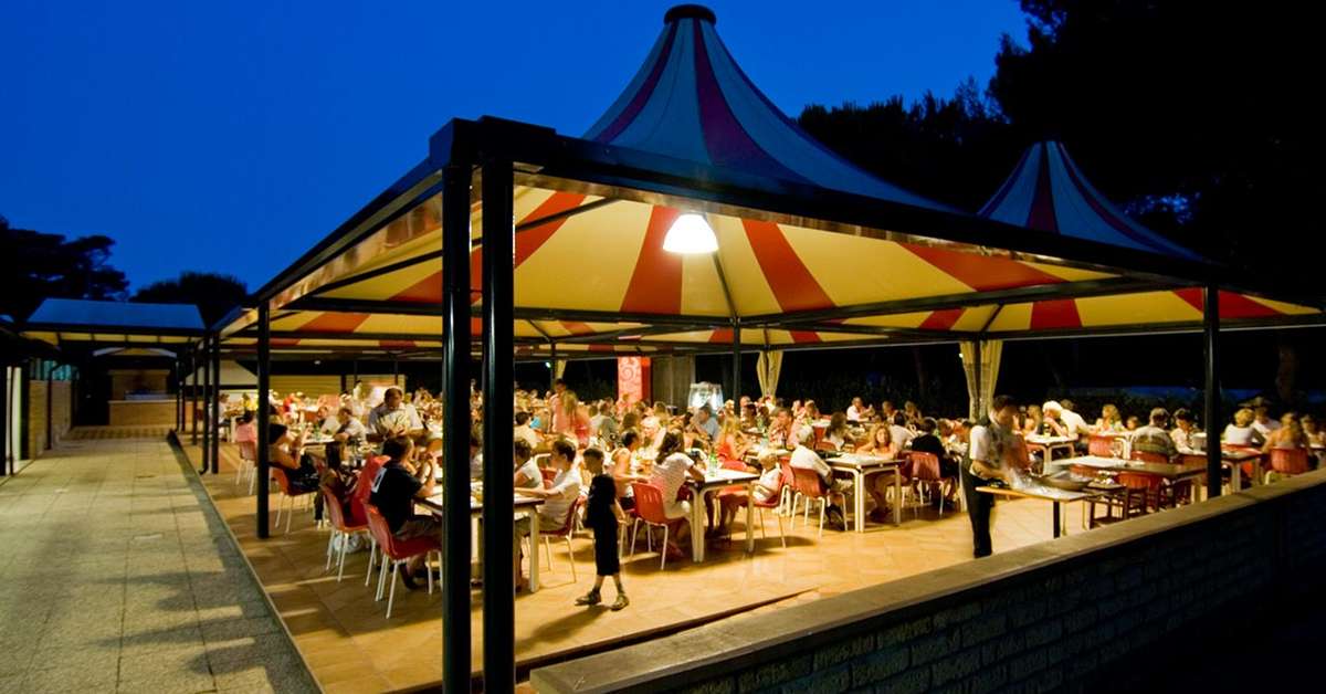 Een foto van de faciliteiten bij Camping Villaggio Baia Domizia