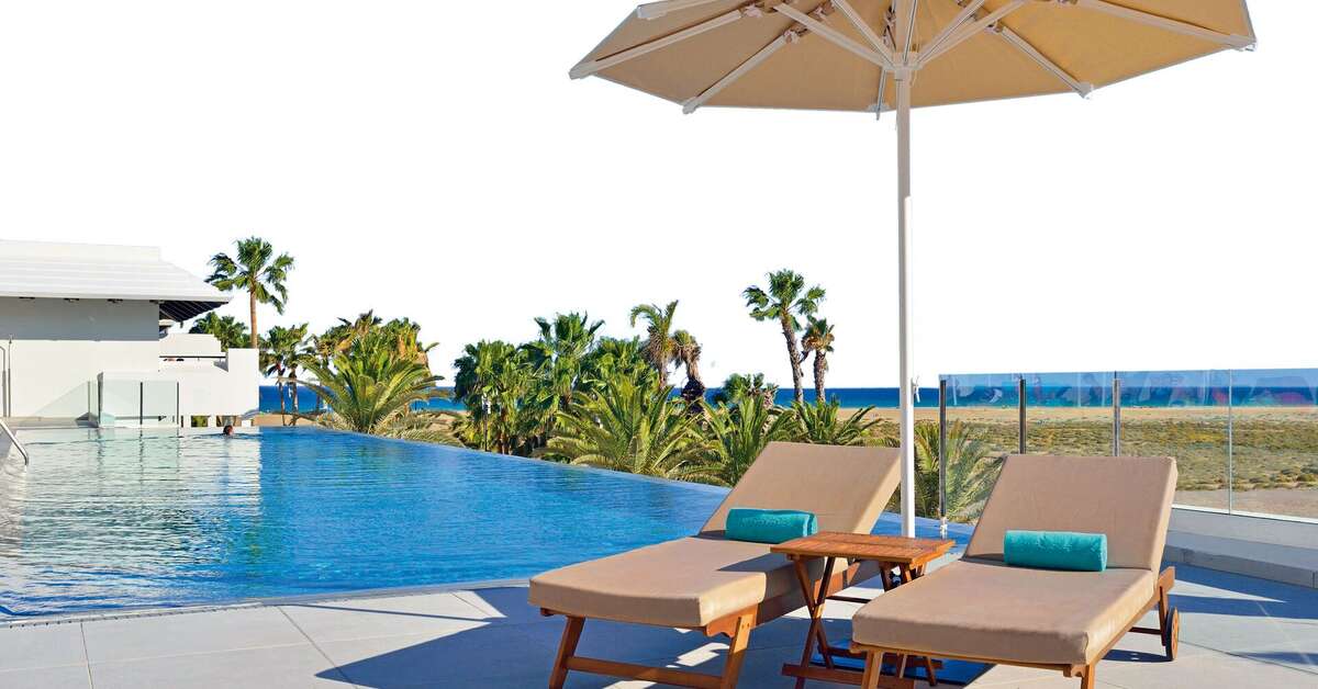 Een foto van het zwembad bij Zel Fuerteventura