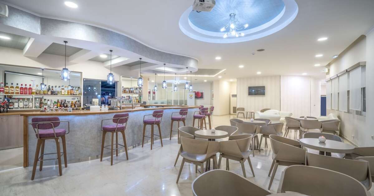 Ein Foto von den Einrichtungen im Golden Sun Hotel