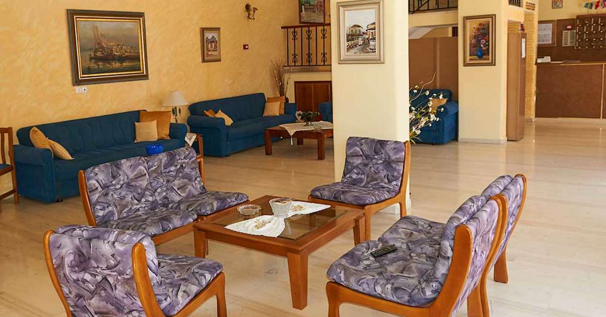 Een foto van het interieur van Castello Beach