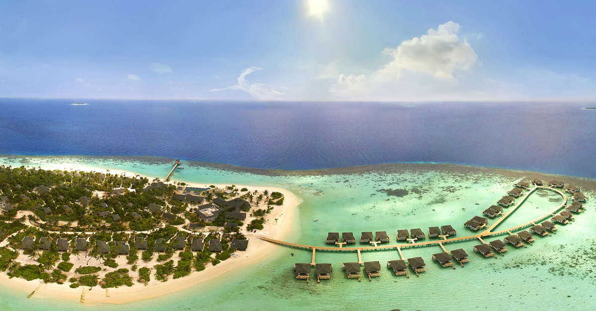 Een foto van de buitenkant van NH Collection Maldives Havodda Resort