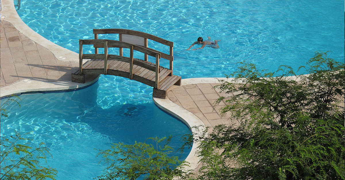 Een foto van het zwembad bij Hotel Estival Park Resort