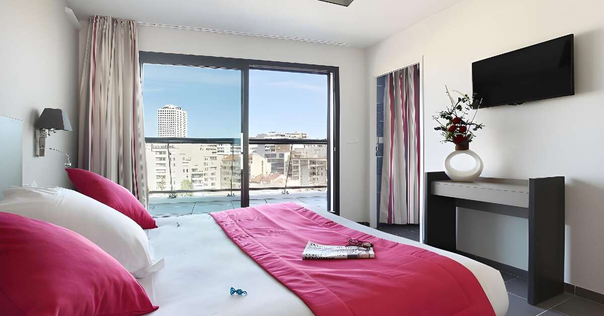 Een foto van Appart'hotel Odalys Prado Castellane