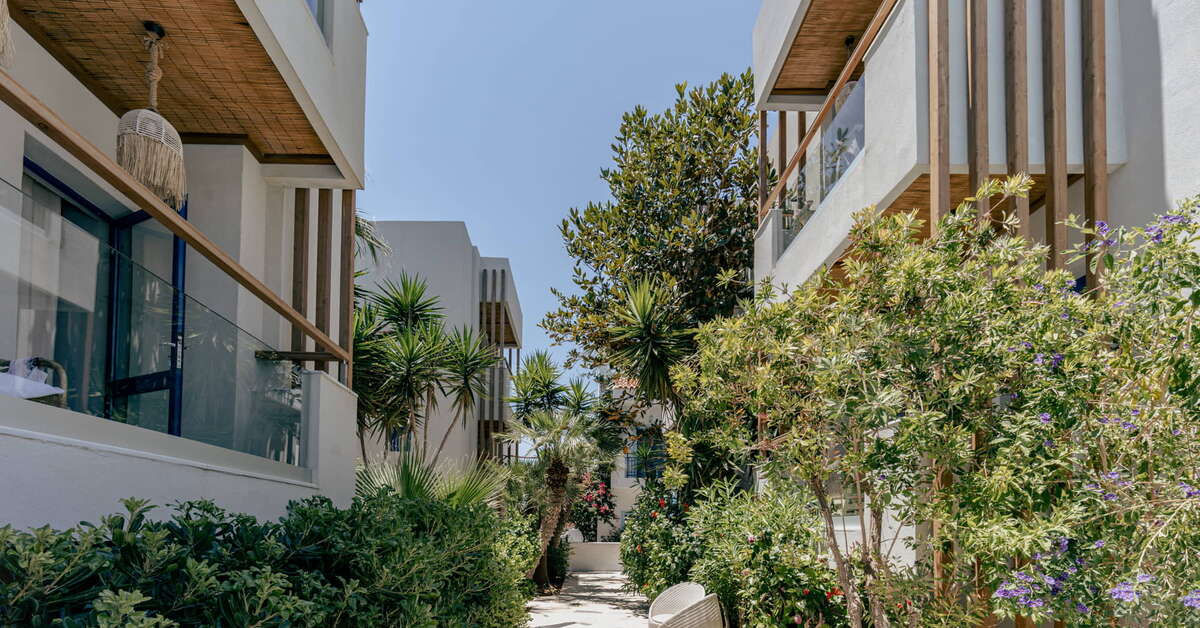 Een foto van de buitenkant van Galazio Beach Resort