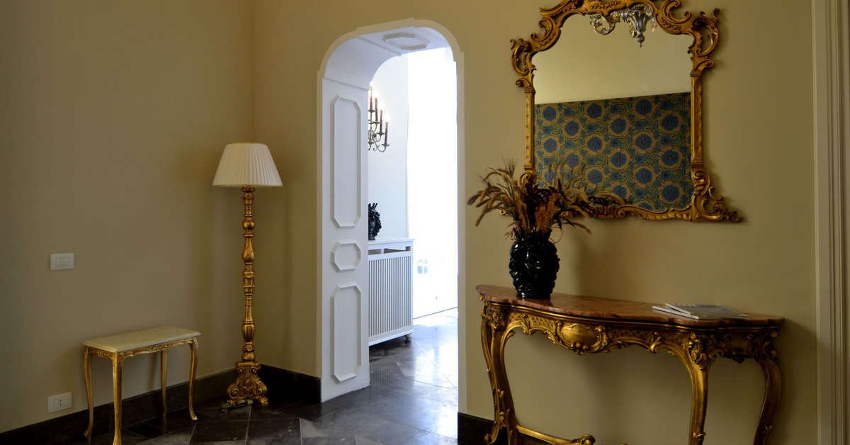 Een foto van het interieur van Gagliardi Boutique Hotel