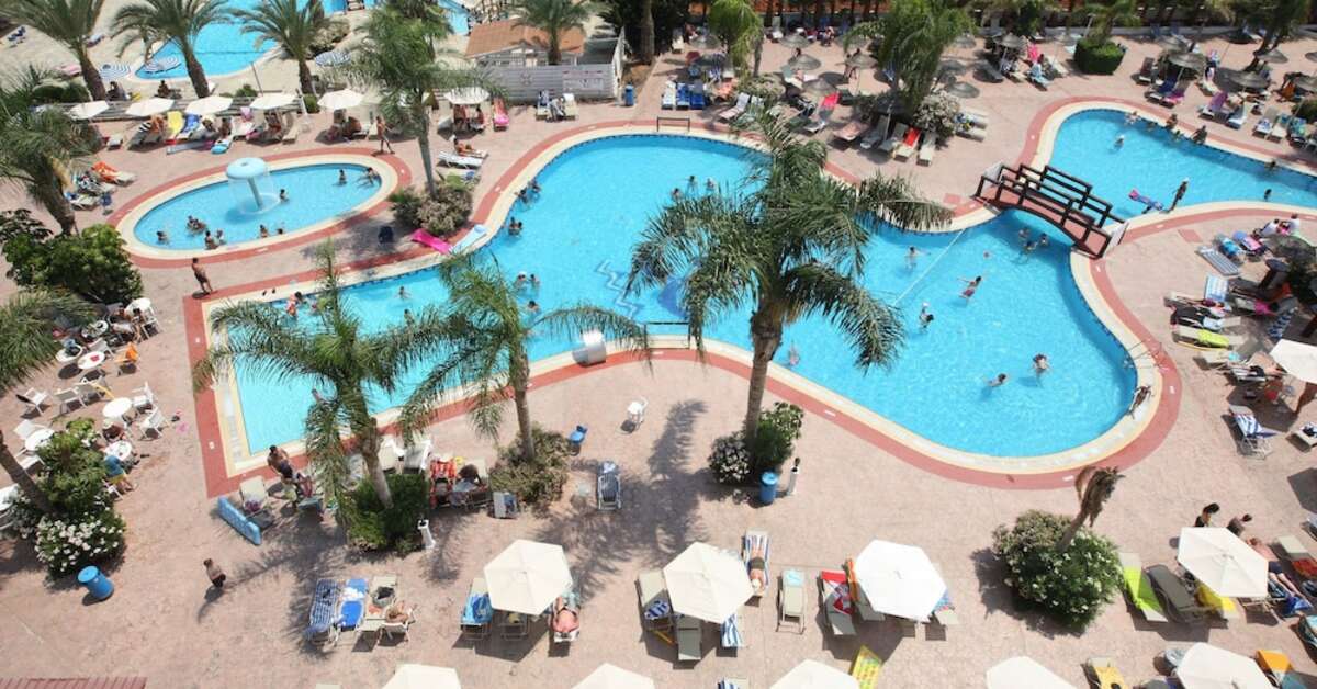 Ein Foto von einer Übersicht des Tsokkos Gardens Hotel