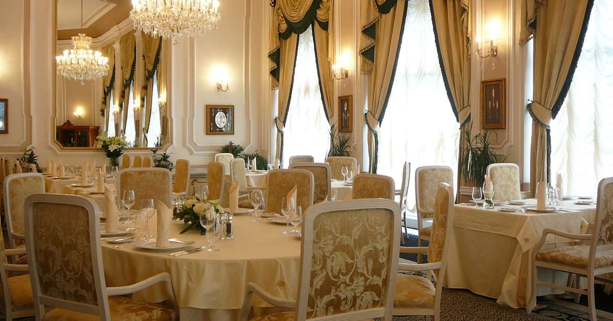 Ein Foto von den Einrichtungen im Grandhotel Pupp