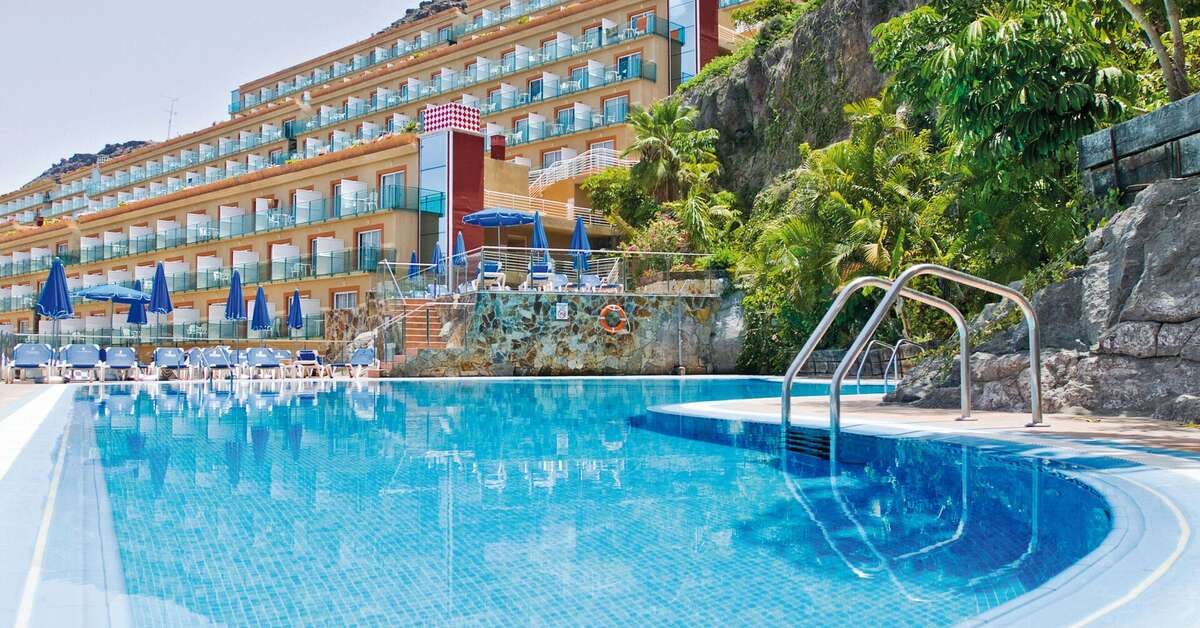 Een foto van het zwembad bij Mogan Princess & Beach Club Resort